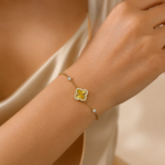Bratara Golden Clover Van Luxe Placata cu Aur 18K - imagine 3