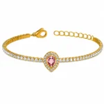 Brățară Tennis Vampire Tear placată cu aur 18K